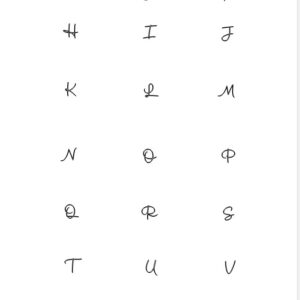 Acrylic Seating Chart