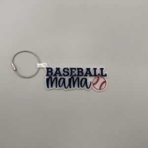 Sports Mama Keychain (3D)