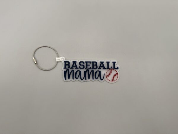 Sports Mama Keychain (3D)
